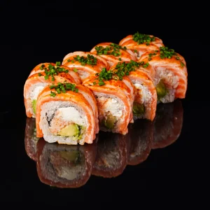 Salmon Aburi Roll