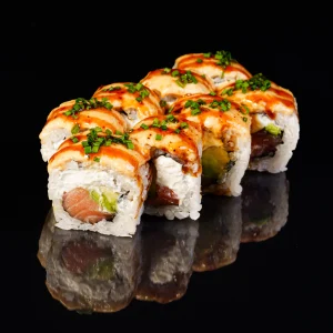 Baked Salmon Roll