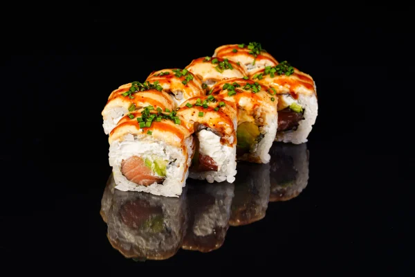 Baked Salmon Roll
