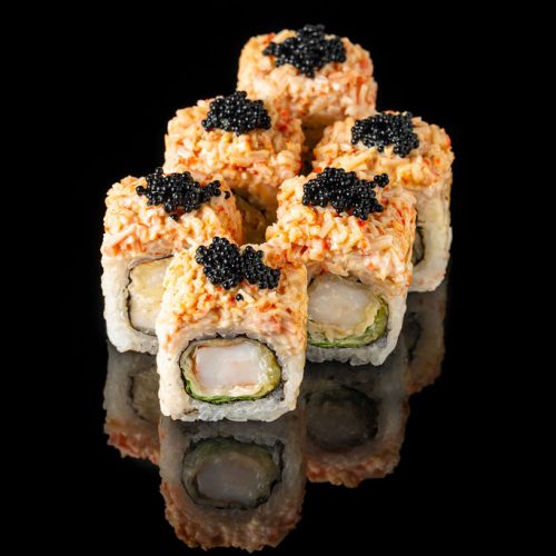 shrimp tempura roll Ролл с креветкой темпура