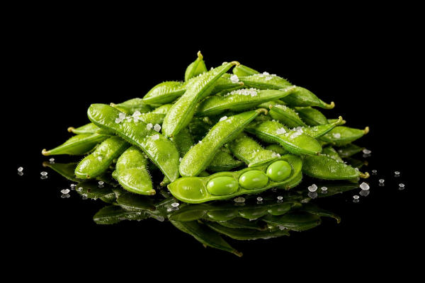 Edamame with Maldon Sea Salt